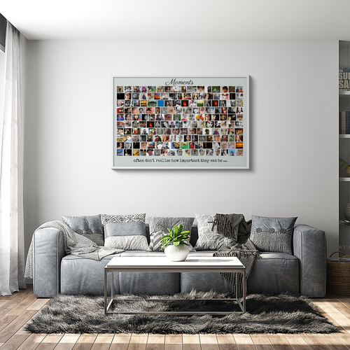 Create a Custom Photo Collage with Your Personal Quote - Gift Idea