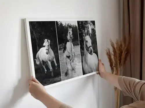 Horse Memorial Poster (Photo, Name & Dates)