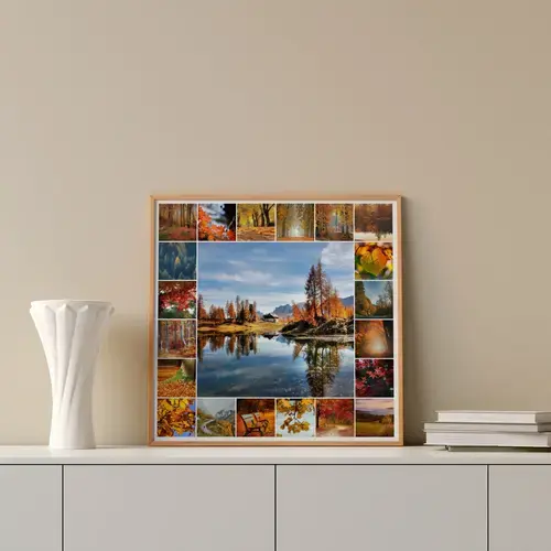 Seasonal Nature & Wildlife Collage Prints