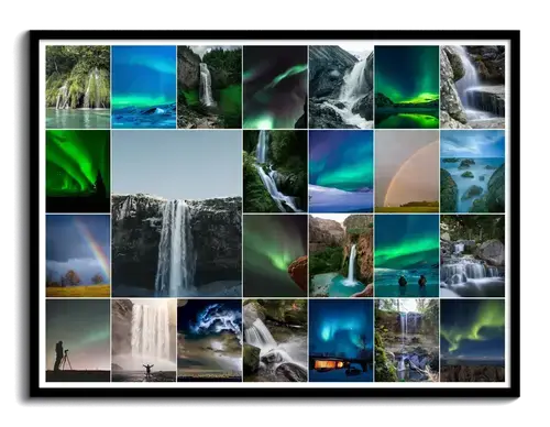 Nature Wonders Premium Photo Collages