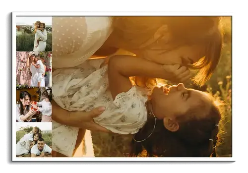 Mother's & Father's Day Photo Collage Templates