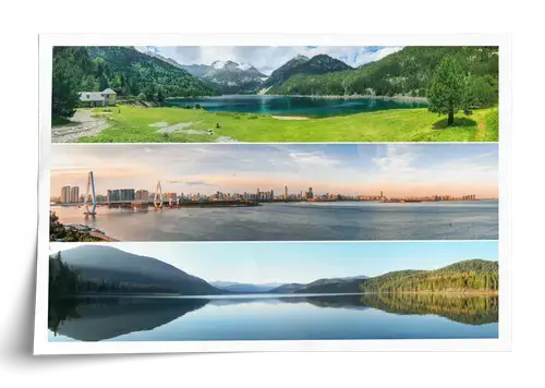 Travel Photo Collage Wall Art