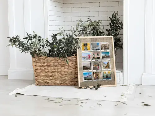 Travel Photo Collage with Custom Backgrounds