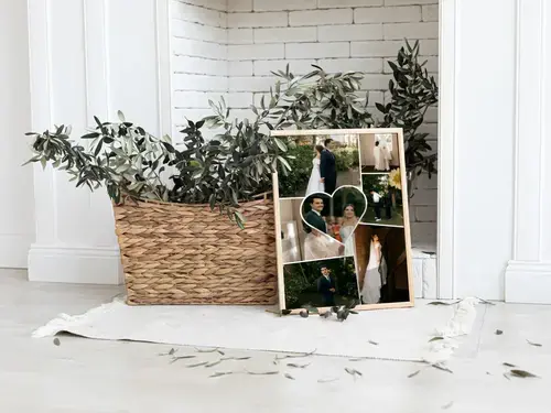 Clean Wedding & Engagement Scrapbook