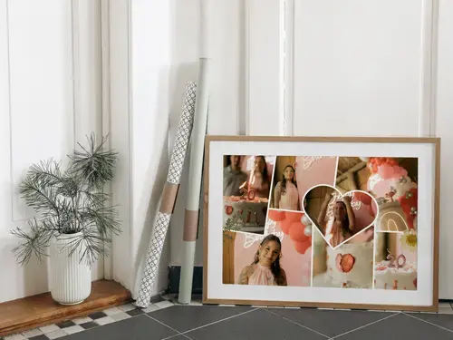 Clean Scrapbook Favorite Moments Collage