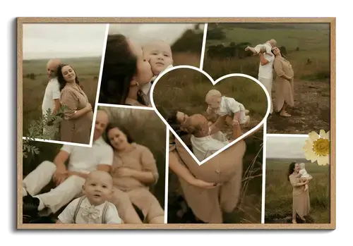 Clean Scrapbook Favorite Moments Collage