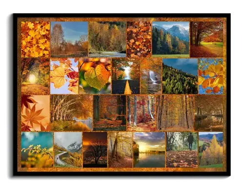 Autumn Memories Collage Templates