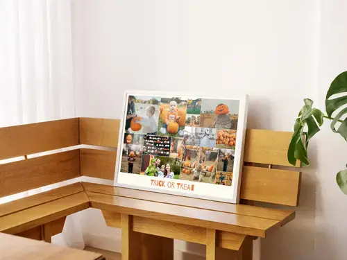 Halloween Family Costume Collage Designs