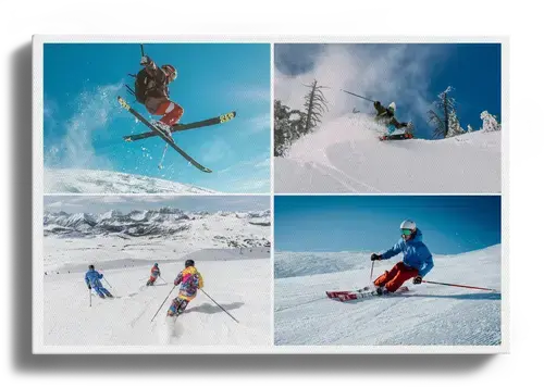 Winter Memories Photo Collage Designs