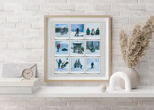 Winter Memories Photo Collage Designs