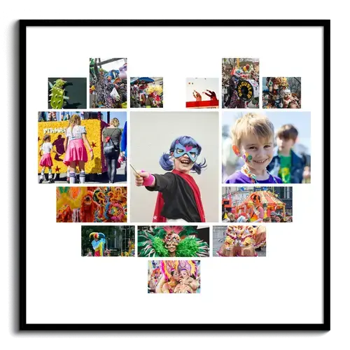 Carnival & Parade Photo Collages with Custom Text