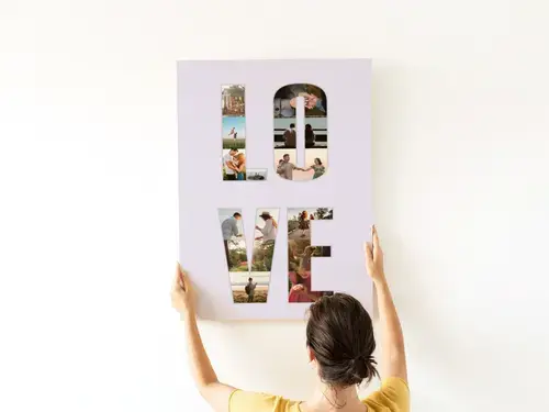Love Photo Collage with Customizable Photos