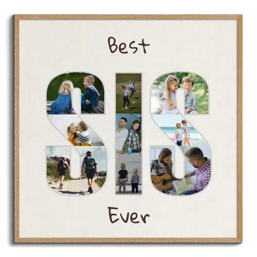 Best Sister Photo Collage