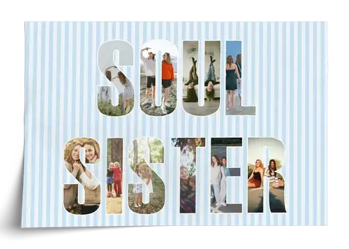 Best Sister Photo Collage