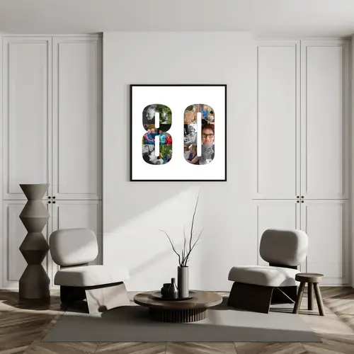 80th Celebration Photo Collage