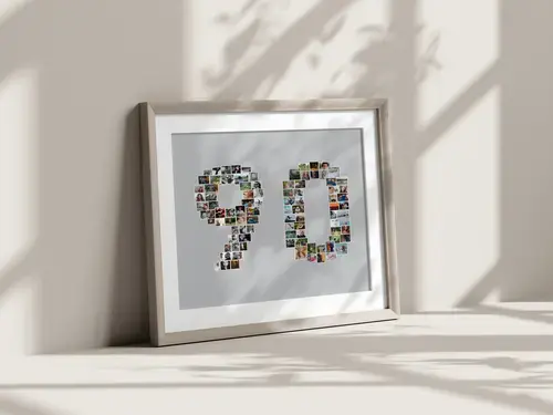 90th Birthday Photo Collage