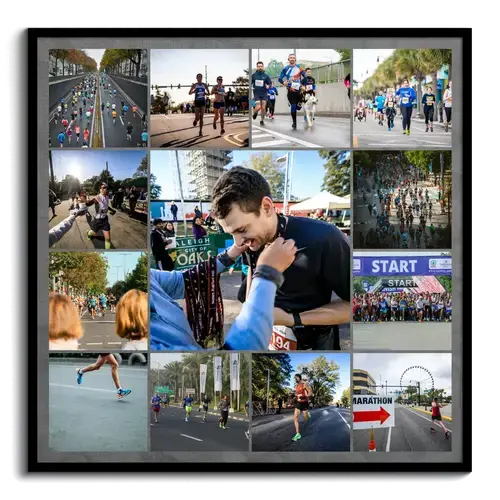 Running Event Photo Collage Template