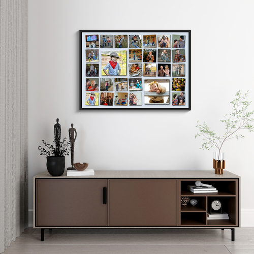 Create Your Playful Grid Photo Collage – Personalized Gift or Wall Art