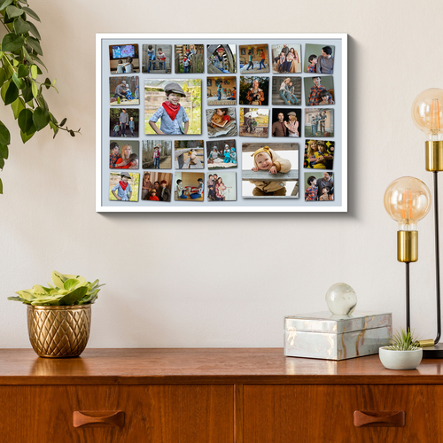 Create Your Playful Grid Photo Collage – Personalized Gift or Wall Art