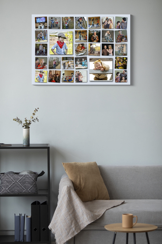 Create Your Playful Grid Photo Collage – Personalized Gift or Wall Art