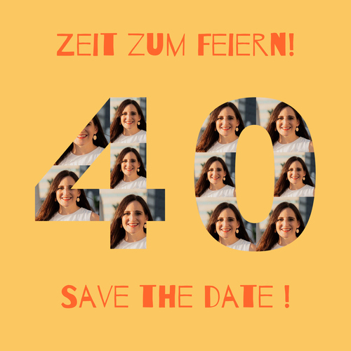 Customer Photo by Andrea for Review Print Photo Collage Poster 60x60cm