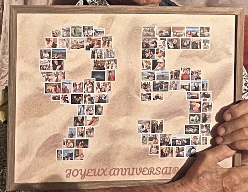 Customer Photo by Bernadette for Review Print Photo Collage Poster 40x30cm
