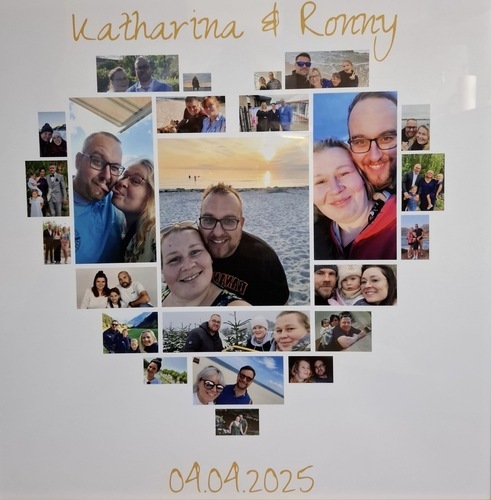 Customer Photo by Christel for Review Print Photo Collage Poster 50x50cm