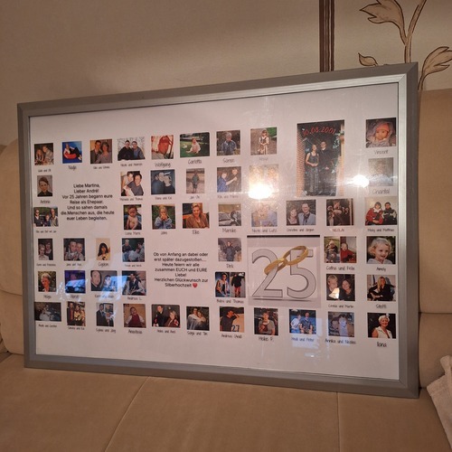 Customer Photo by Christine for Review Print Photo Collage Poster 100x70cm