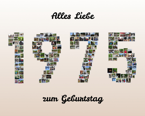 Customer Photo by Gritt for Review Print Photo Collage Poster 50x40cm