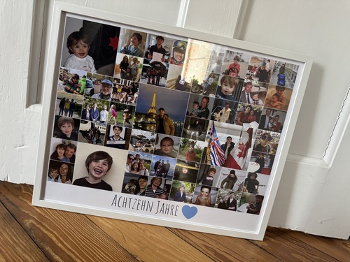 Customer Photo by Ilona for Review Print Photo Collage Poster 50x40cm