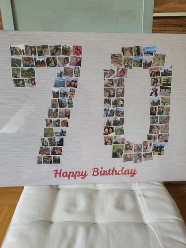 Customer Photo by Jana for Review Print Photo Collage Canvas 60x40cm