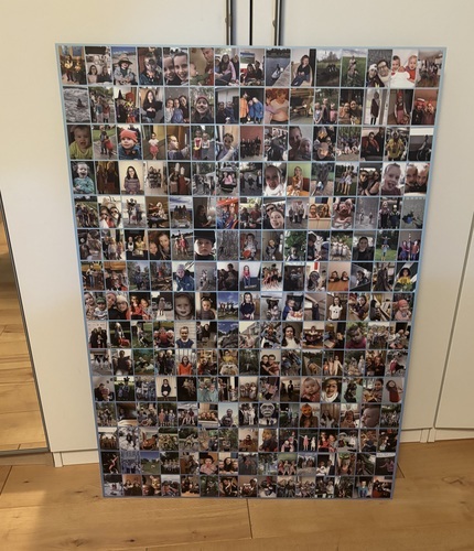 Customer Photo by Lukas for Review Print Photo Collage Foam Board 70x100cm