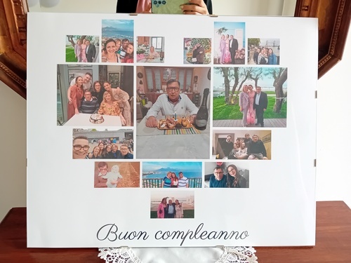 Customer Photo by Marina for Review Print Photo Collage Poster 50x40cm