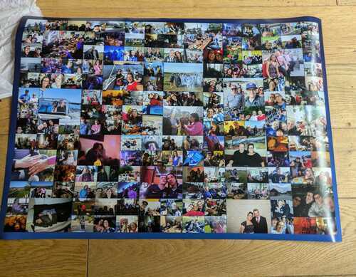 Customer Photo by Martina for Review Print Photo Collage Poster 70x50cm
