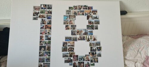 Customer Photo by Nico for Review Print Photo Collage Canvas 90x60cm