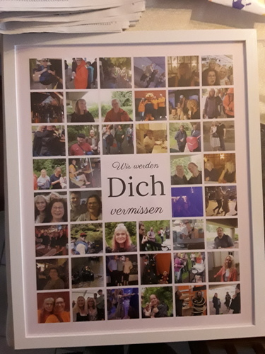 Customer Photo by Sonja for Review Print Photo Collage Poster 40x50cm