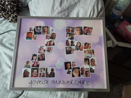 Customer Photo by Sophie for Review Print Photo Collage Poster 50x40cm