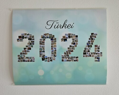 Customer Photo by Stephanie for Review Print Photo Collage Poster 60x50cm