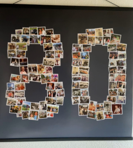 Customer Photo by Sylvia for Review Print Photo Collage Poster 90x90cm