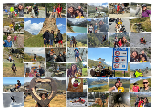 Customer Photo by teresa for Review Print Photo Collage Poster 70x50cm