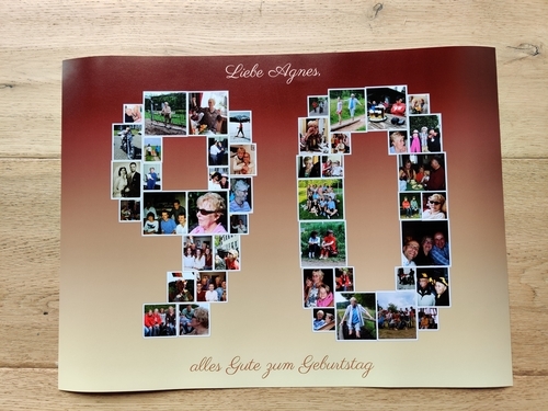Customer Photo by Ute for Review Print Photo Collage Poster 40x30cm