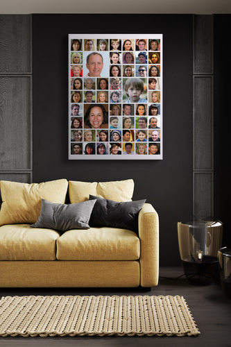 Create Stunning Team Photo Collage with Highlights | Personalize Your Design