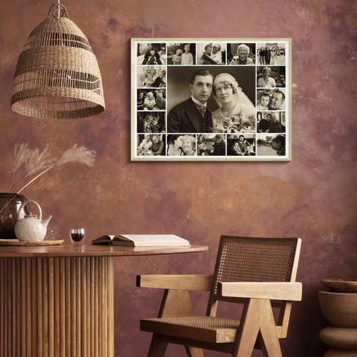 Create a Heartfelt Memorial Collage: Honor Cherished Memories