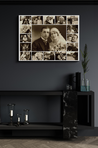 Create a Heartfelt Memorial Collage: Honor Cherished Memories