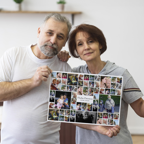 Create a Personalized Memorial Canvas Collage