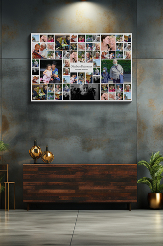 Create a Personalized Memorial Canvas Collage