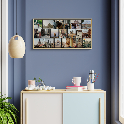 Create Your Travel Photo Collage on Acrylic Glass - Personalize Memories