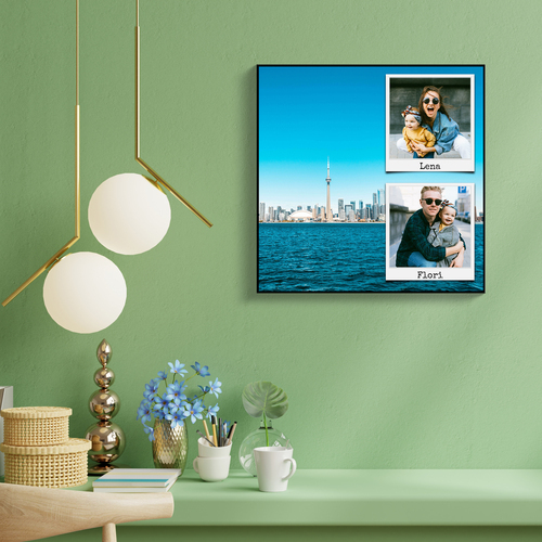 Personalize Your Travel Memories: Custom Acrylic Photo Square