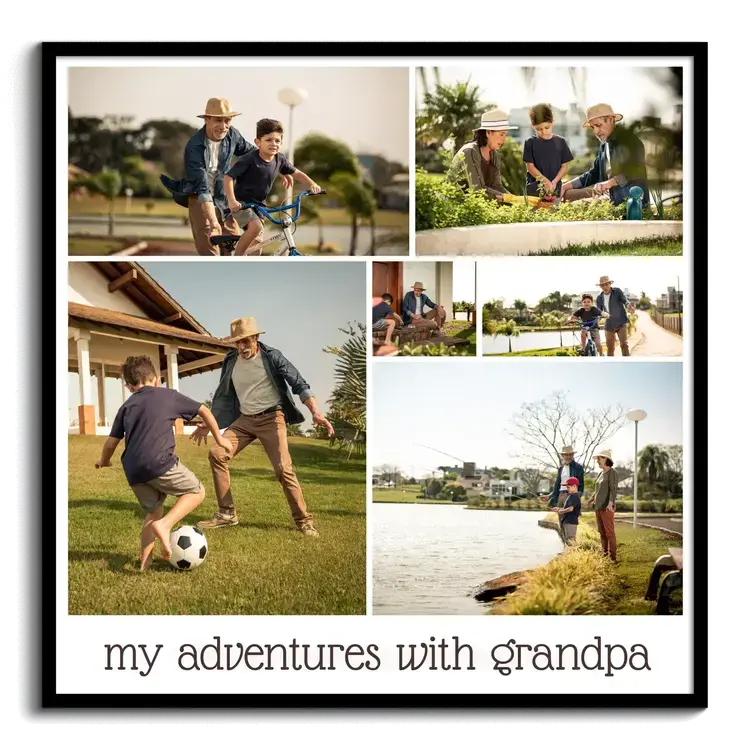 Gift for Grandparents My Adventures with Grandpa